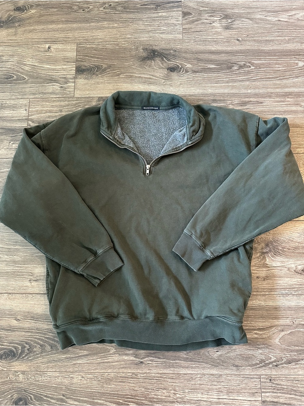 Brandy Melville Quarter Zip Sweatshirt